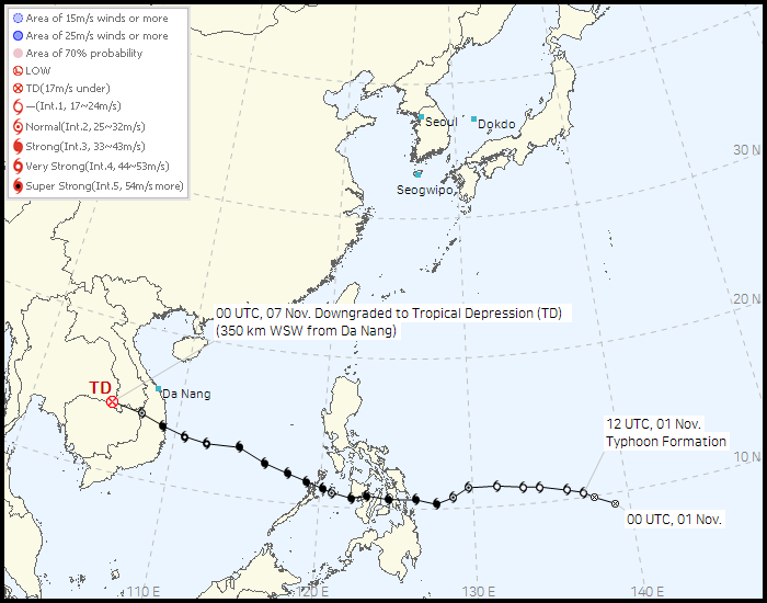 No.25 갈매기(KALMAEGI) route
